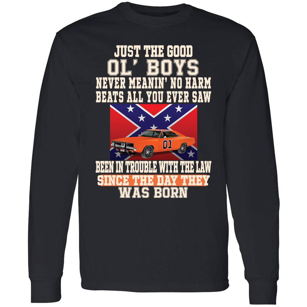 Long Sleeve T-Shirt - CTJQDAXR - Black - 1