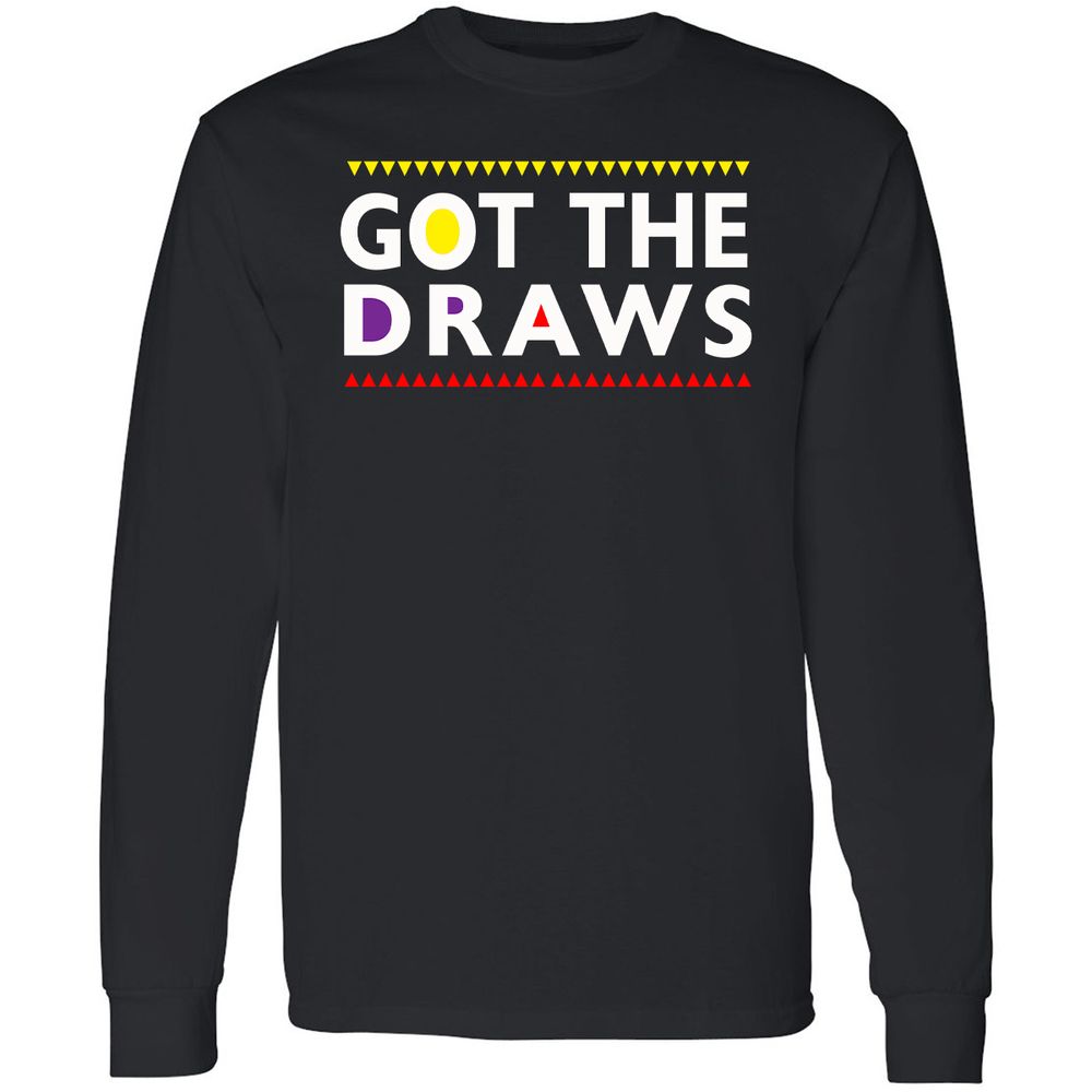 Long Sleeve T-Shirt - GMRHT8WH - Black - 1