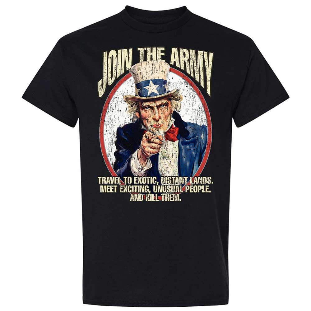 Join The Army - Black - 1