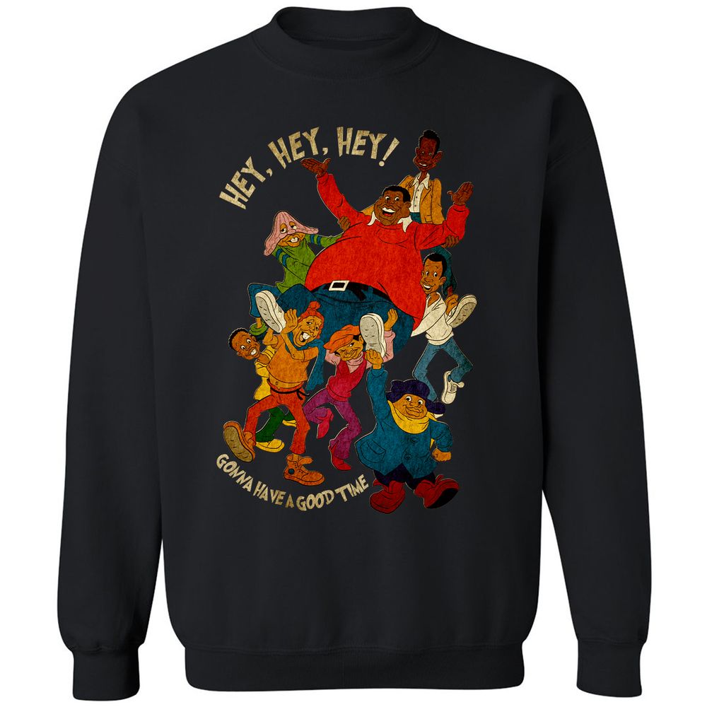 Classic Unisex Sweatshirt - J681YD7C - Black - 1