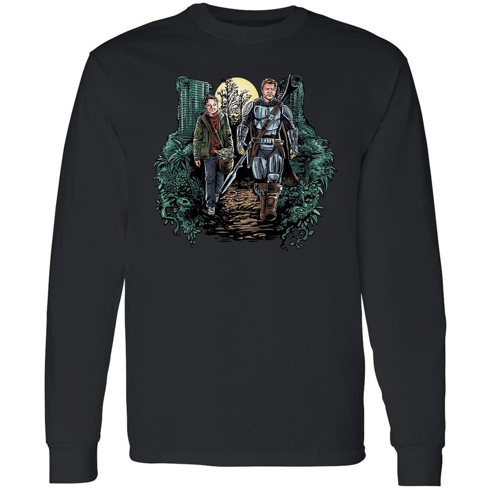 Long Sleeve T-Shirt - KNJF59S7 - Black - 1