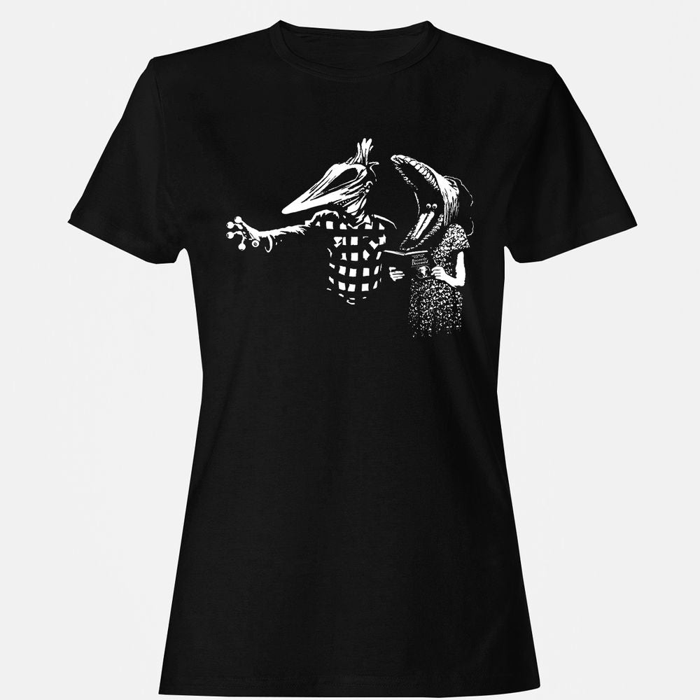 Women's T-Shirt - 6EHKTV36 - Black - 1