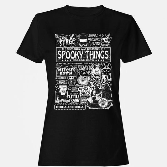 Women's T-Shirt - ETMRQYZY - Black - 1