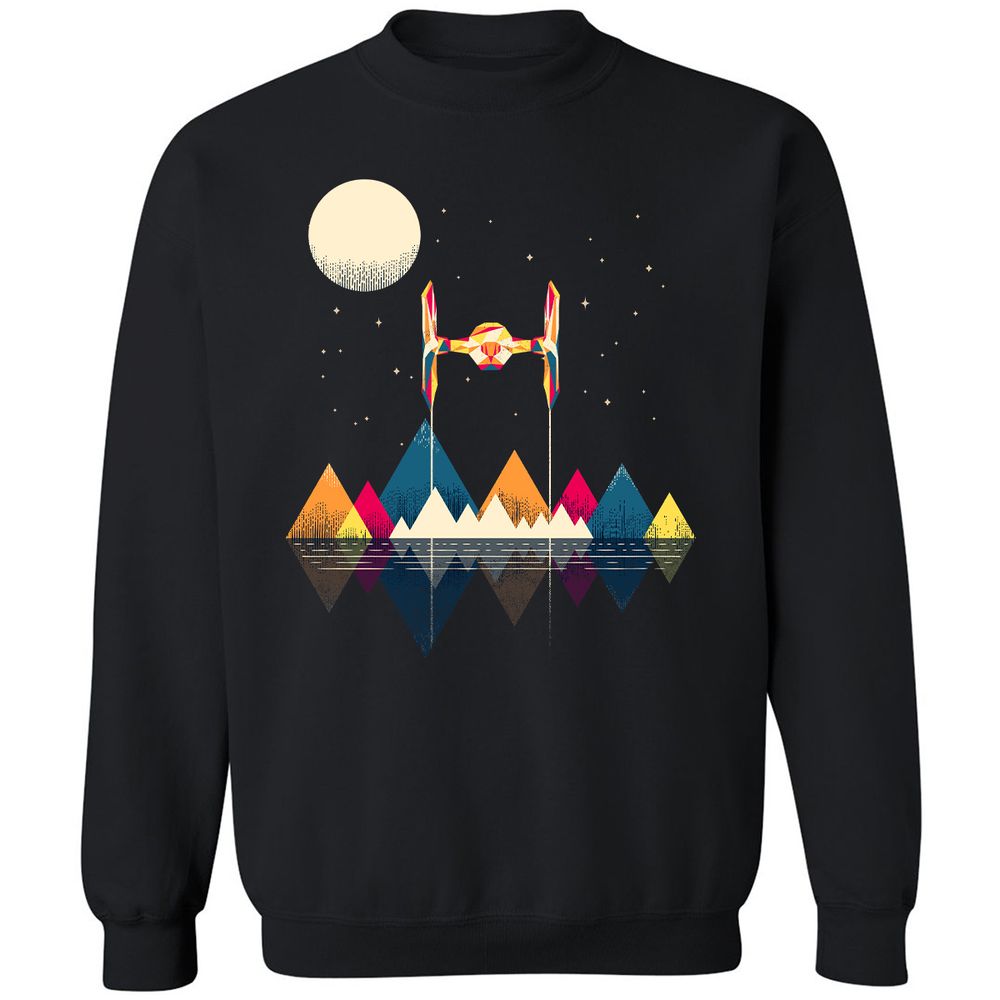 Classic Unisex Sweatshirt - PTENLQ4R - Black - 1