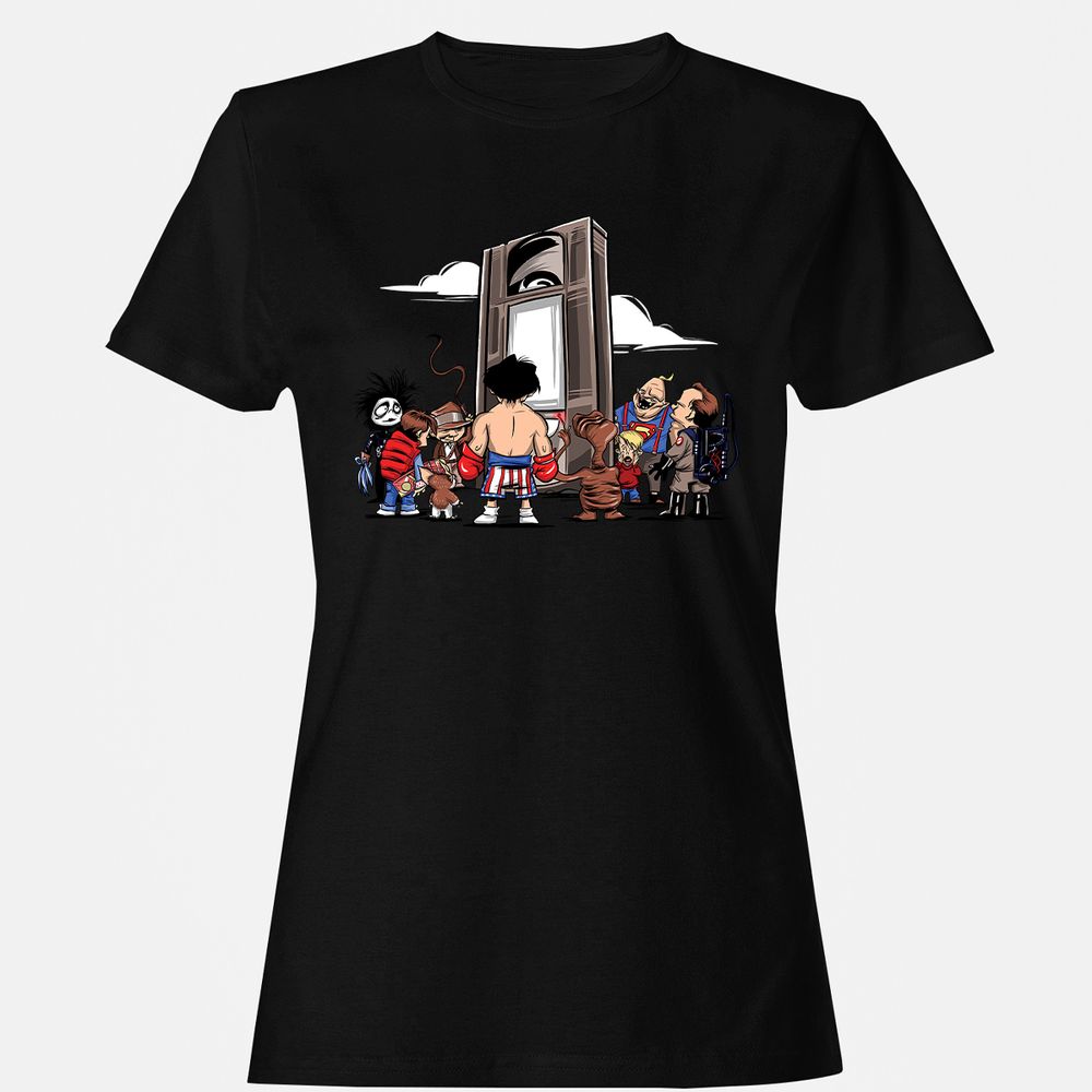 Women's T-Shirt - WHQ58HF7 - Black - 1