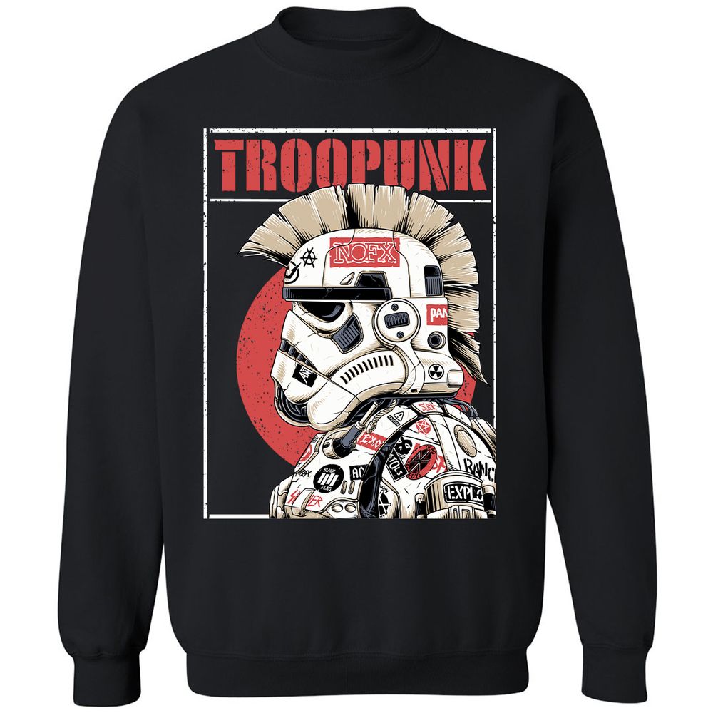 Classic Unisex Sweatshirt - DCBM9UXN - Black - 1