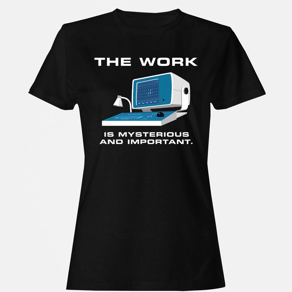 Women's T-Shirt - PMSHDBHQ - Black - 1