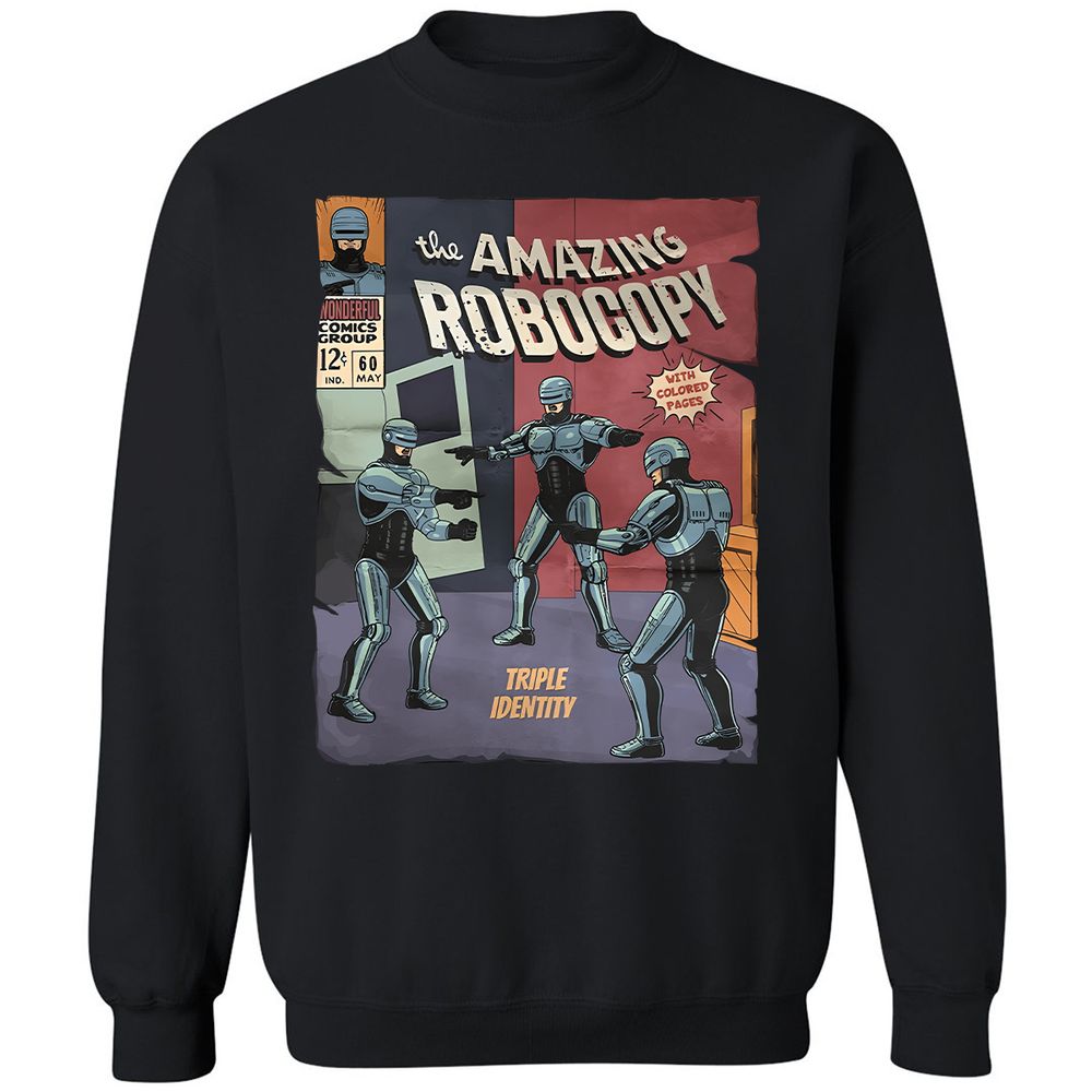Classic Unisex Sweatshirt - 83CU8FFU - Black - 1
