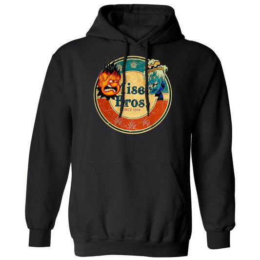 Classic Unisex Hoodie - D76TJZBR - Black - 1