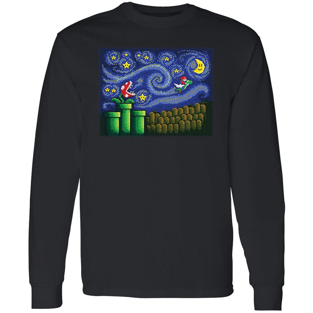 Long Sleeve T-Shirt - CJM4545P - Black - 1