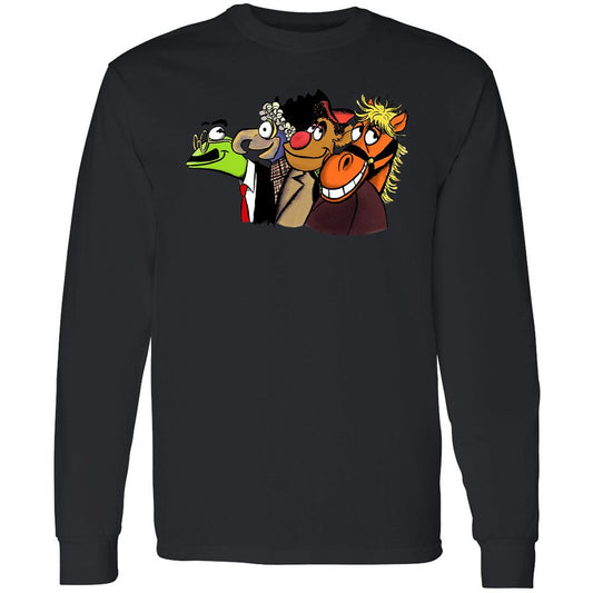 Long Sleeve T-Shirt - 1NZPXSAK - Black - 1