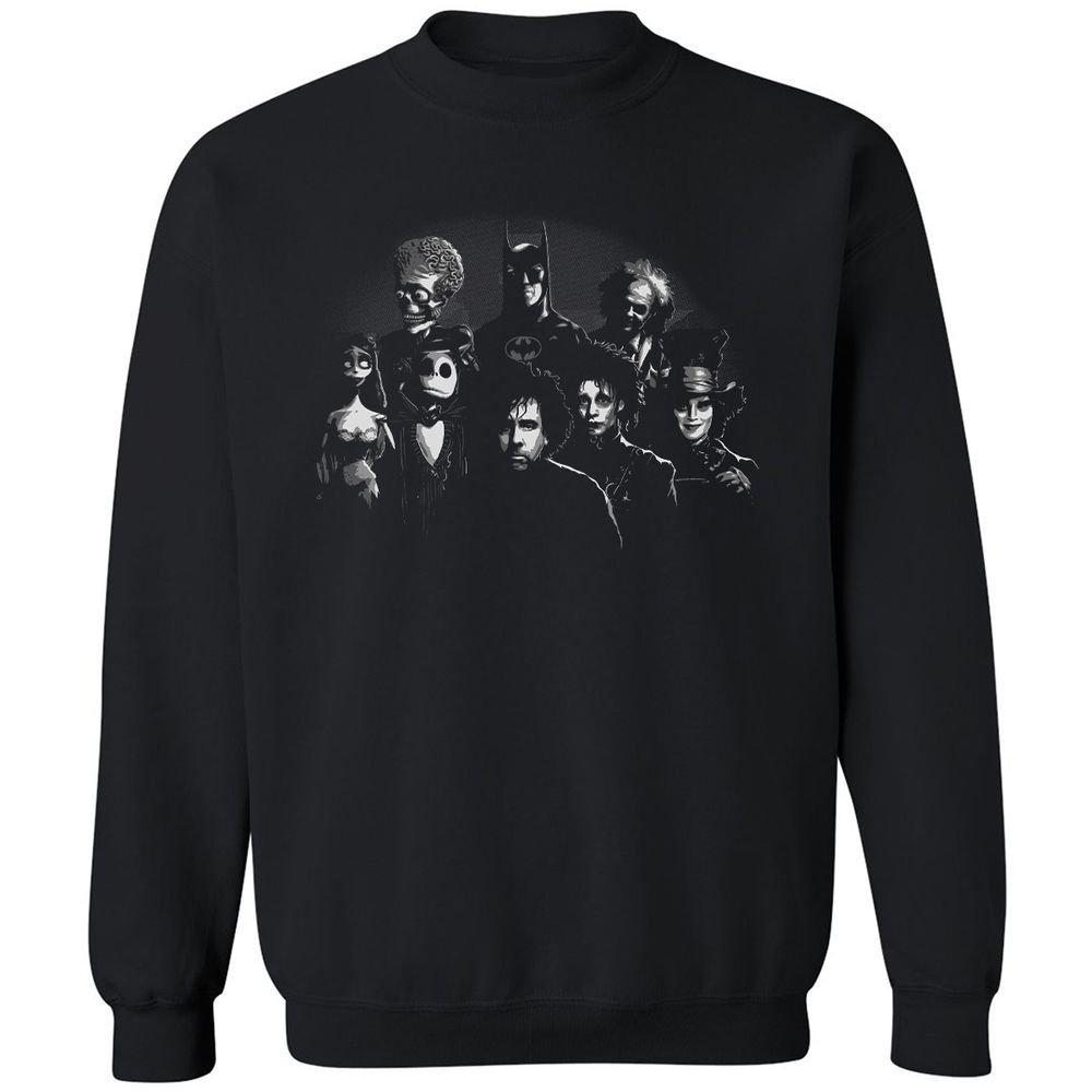 Classic Unisex Sweatshirt - D3L3YHMG - Black - 1