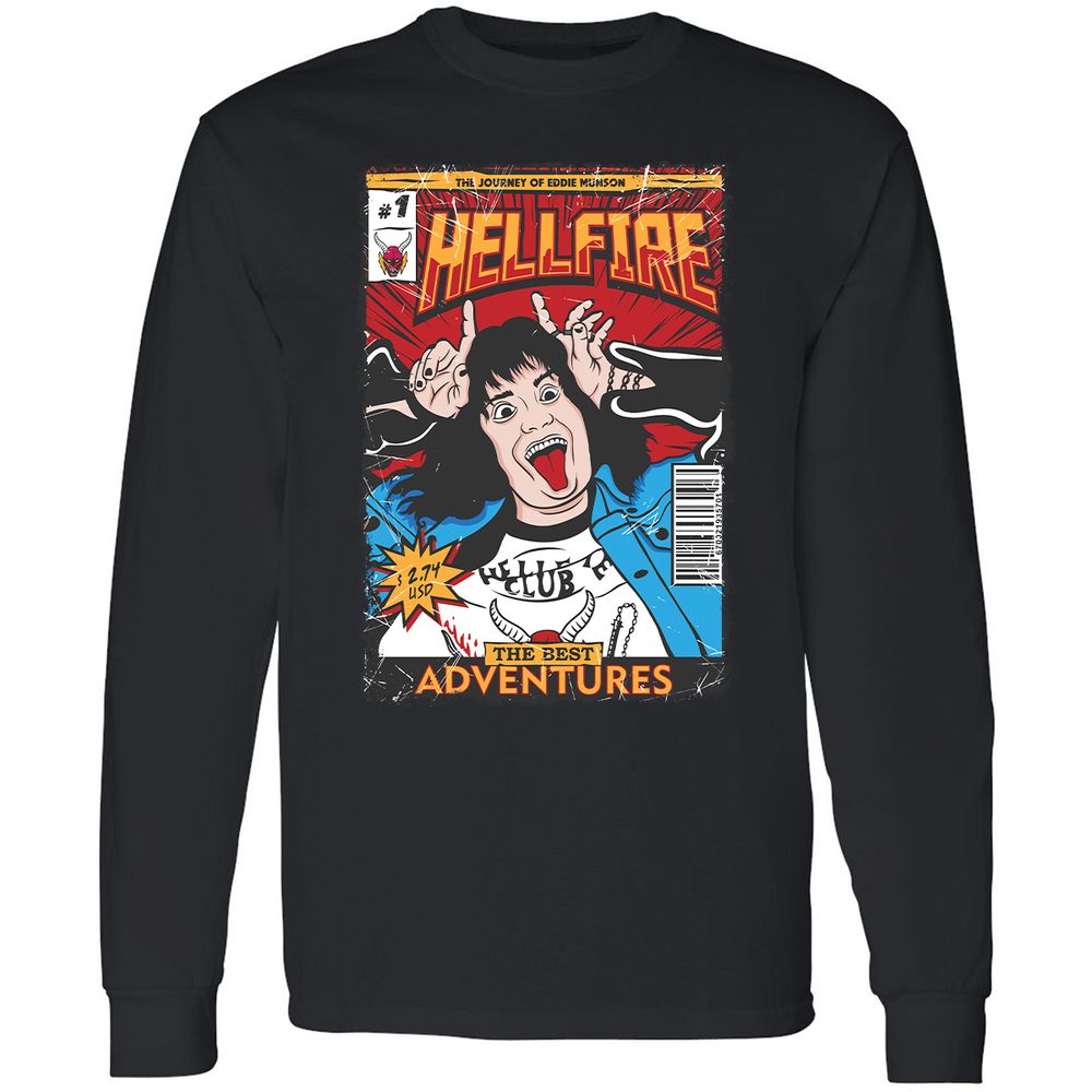 Long Sleeve T-Shirt - XNT91LA9 - Black - 1