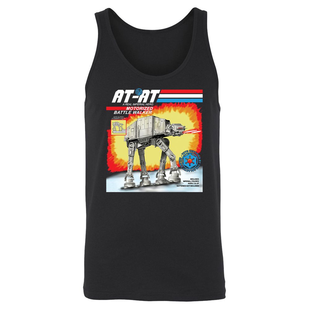 Unisex Jersey Tank - UPLJ3AKQ - Black - 1