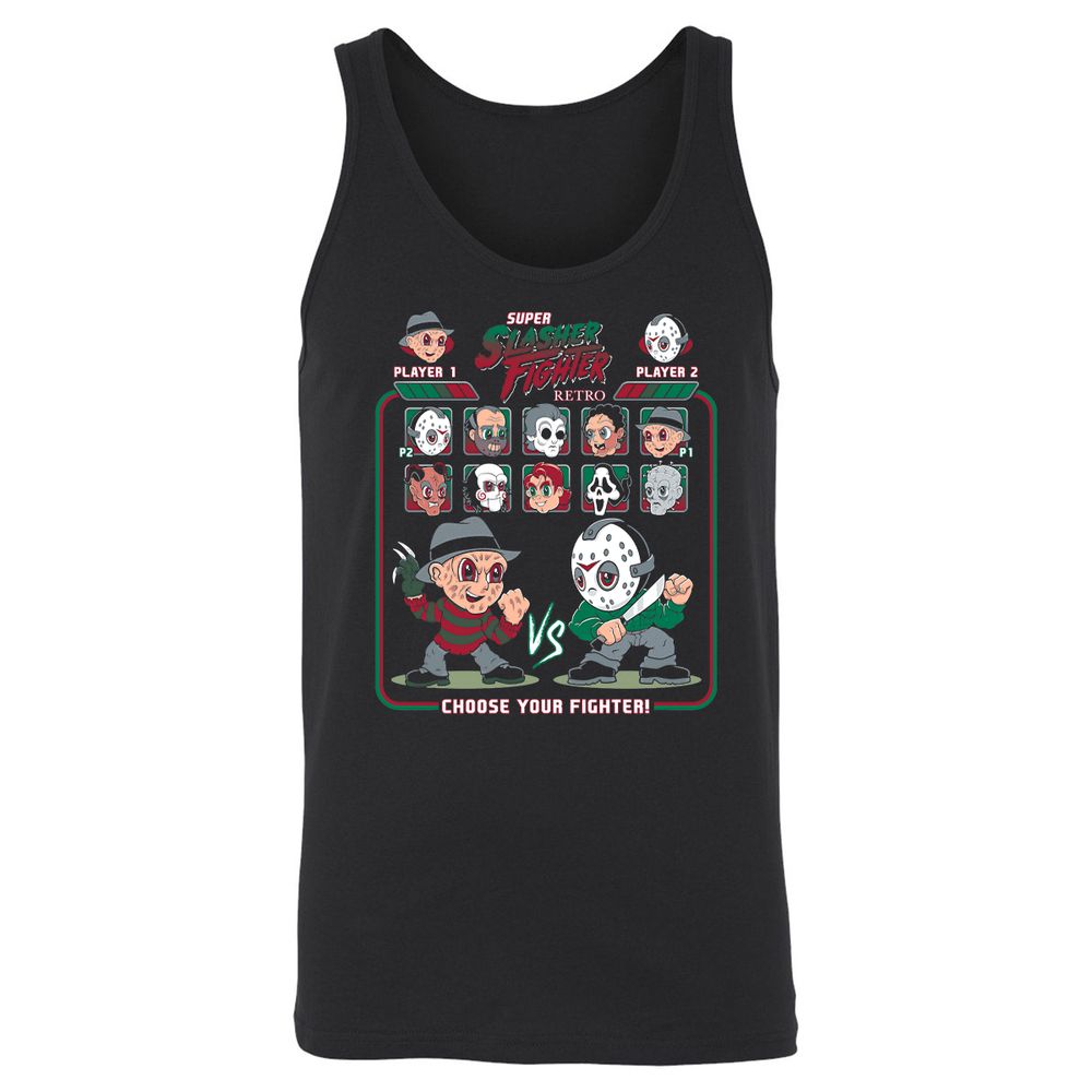 Unisex Jersey Tank - CFF5JYSE - Black - 1