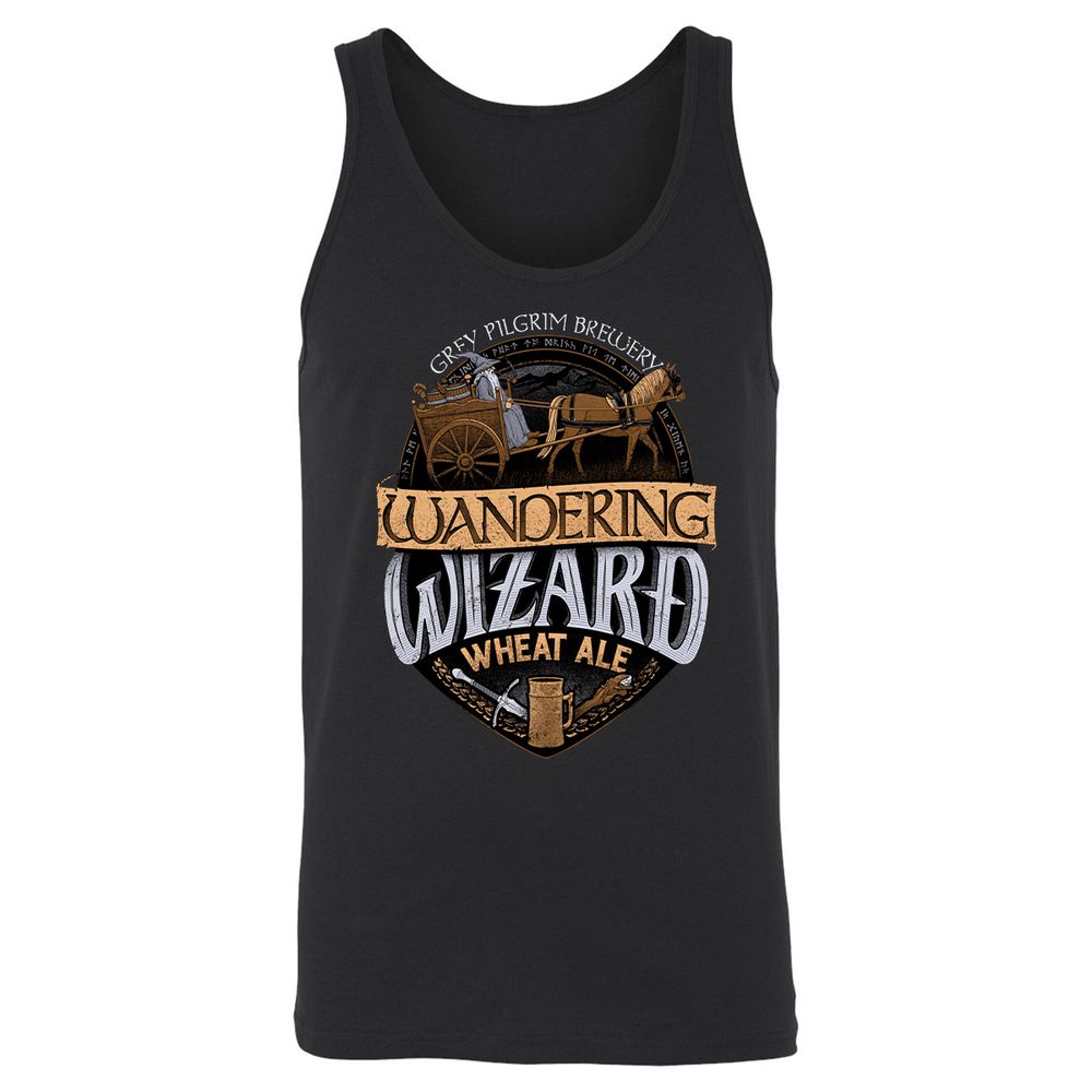Unisex Jersey Tank - D6NGDM4H - Black - 1