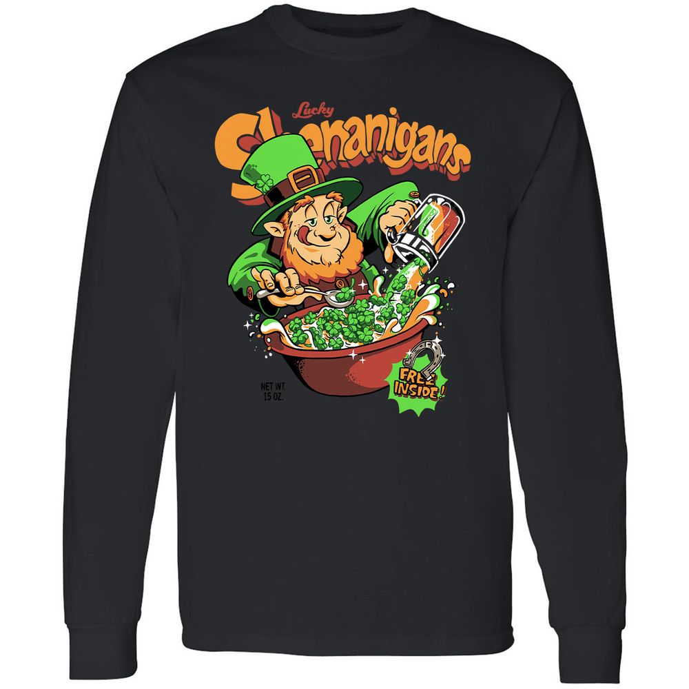 Long Sleeve T-Shirt - ZLD1NHZL - Black - 1