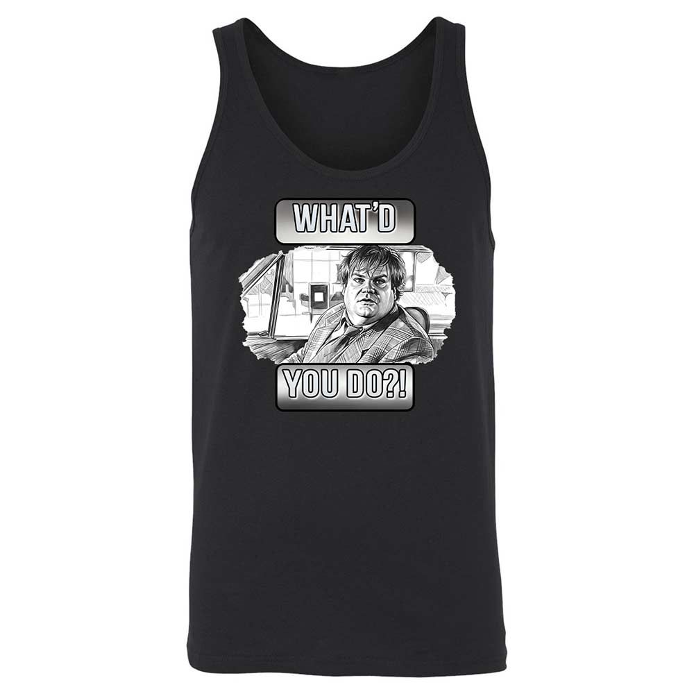 Unisex Jersey Tank - KNQ7JQRM - Black - 1