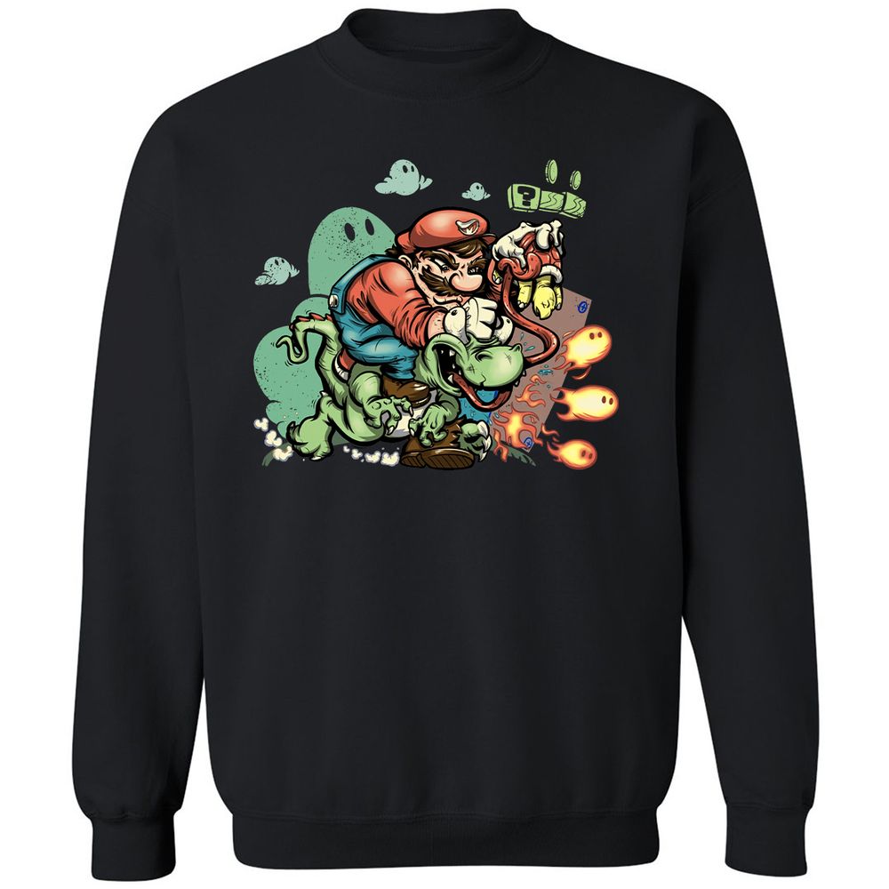 Classic Unisex Sweatshirt - 1AC1QNAS - Black - 1
