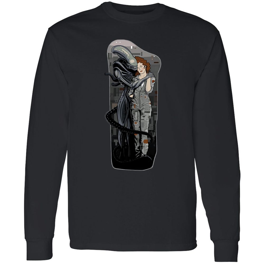 Long Sleeve T-Shirt - BSTDP7CD - Black - 1