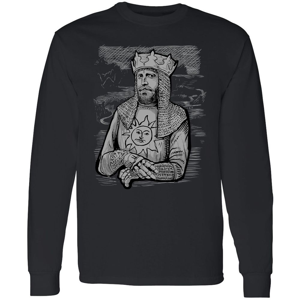 Long Sleeve T-Shirt - A148K4E7 - Black - 1