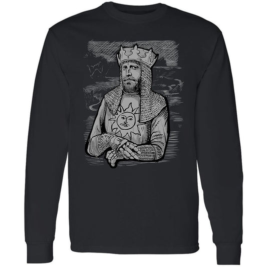 Long Sleeve T-Shirt - A148K4E7 - Black - 1