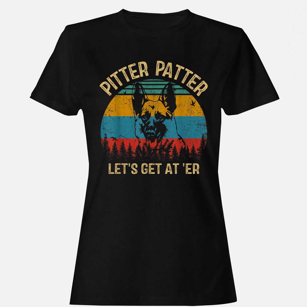 Women's T-Shirt - GKYLRZLT - Black - 1