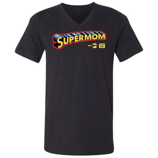 Unisex V-Neck T-Shirt - 2DL8WVKM - Black - 1