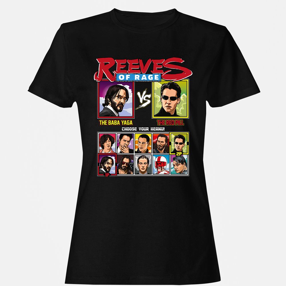 Women's T-Shirt - ZDNHDPQH - Black - 1