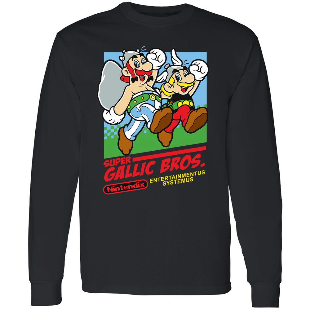 Long Sleeve T-Shirt - 6HBBQX5B - Black - 1