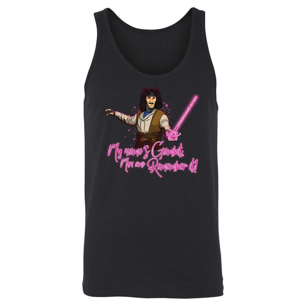 Unisex Jersey Tank - 6X5FHGUZ - Black - 1