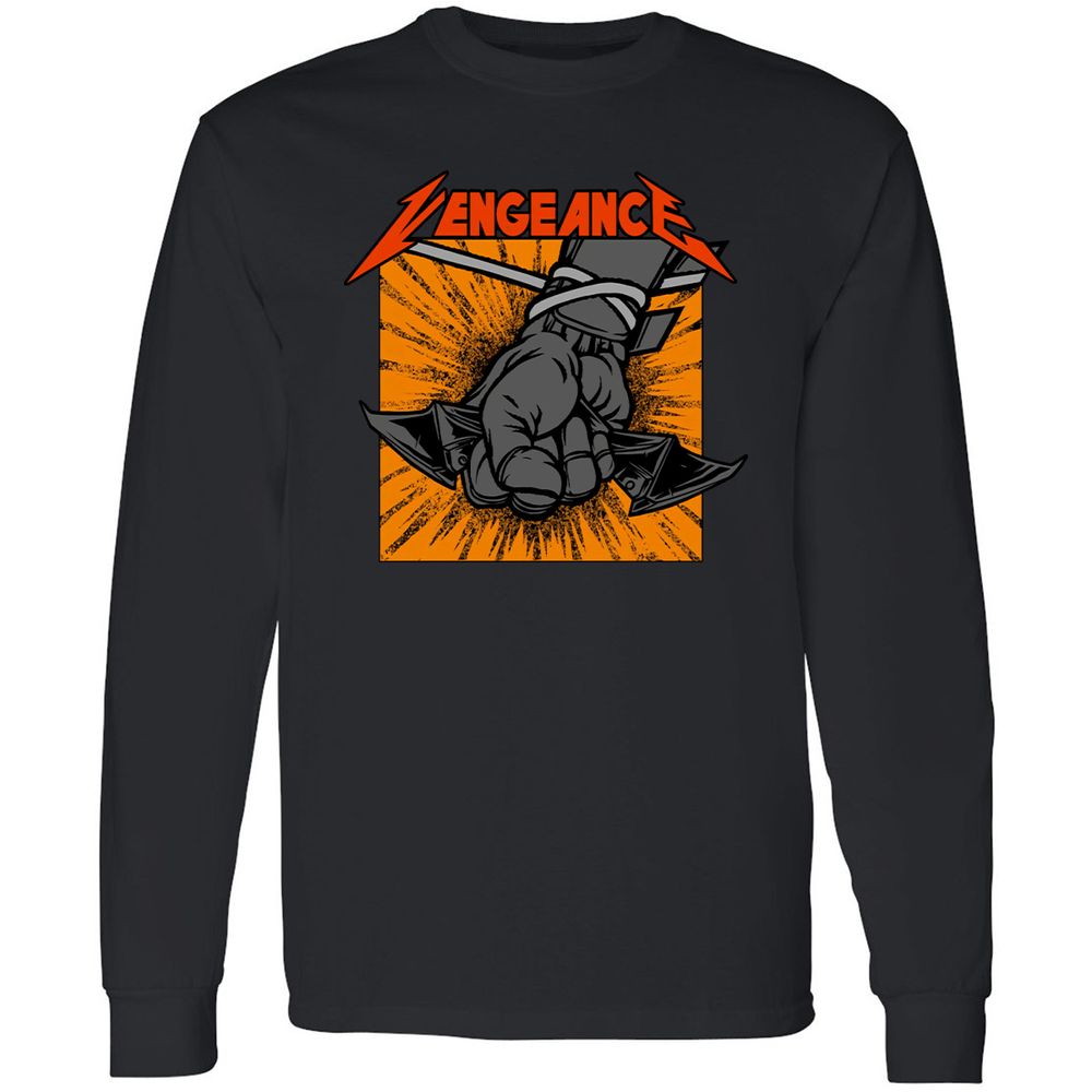 Long Sleeve T-Shirt - Y6B25EJM - Black - 1