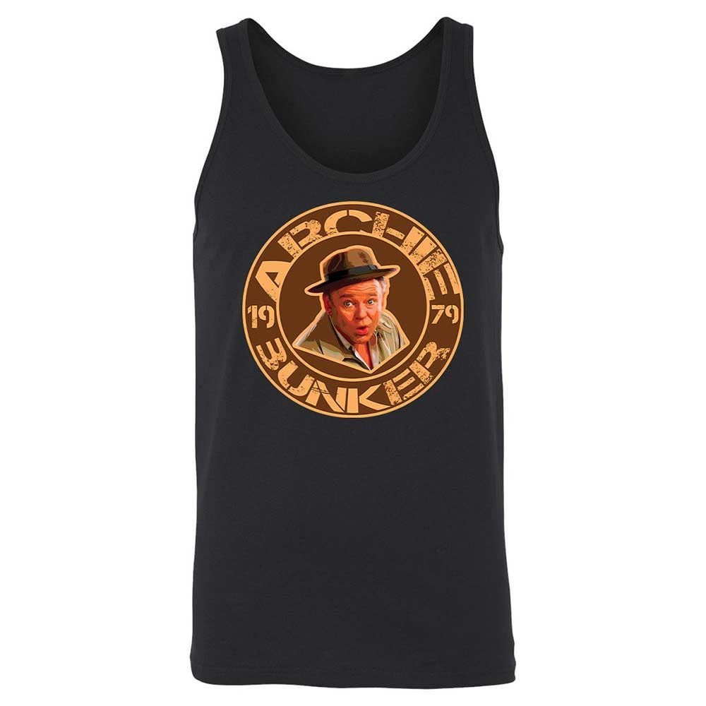 Unisex Jersey Tank - RHSFF1DE - Black - 1