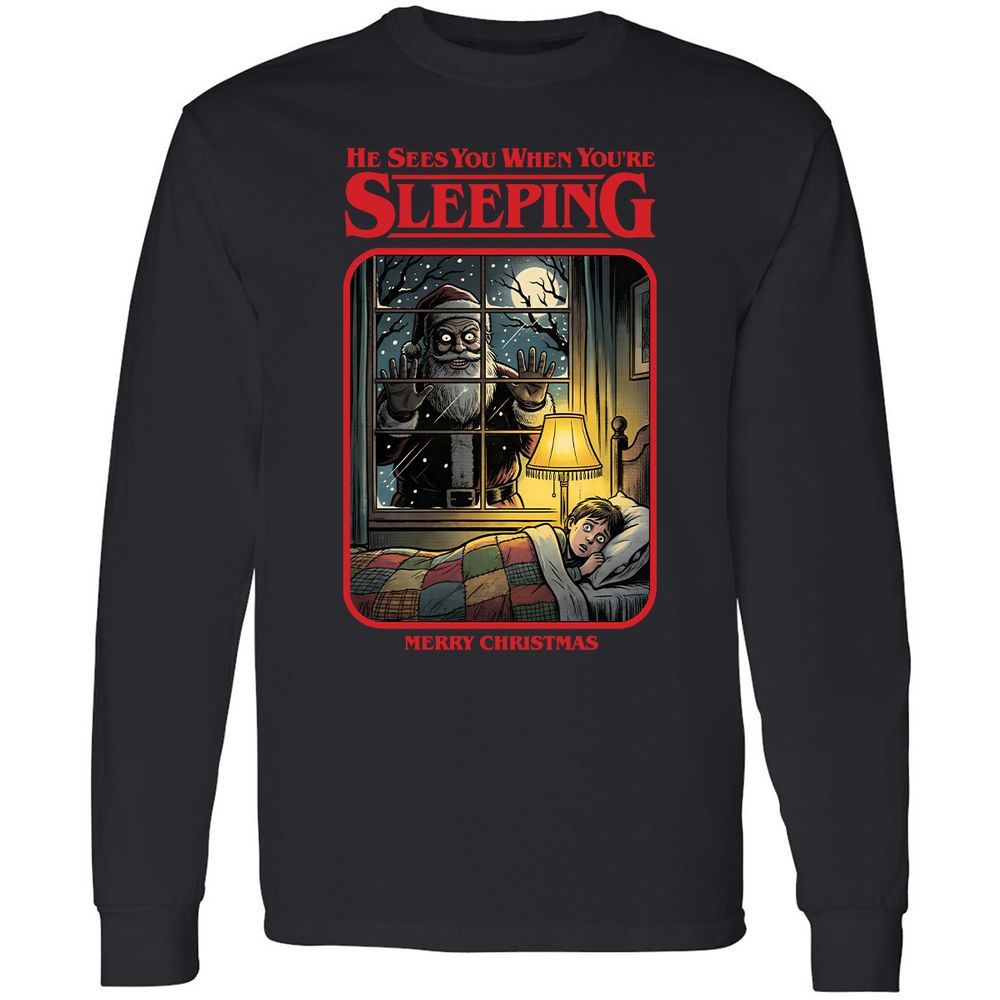 Long Sleeve T-Shirt - AHVNSDJQ - Black - 1