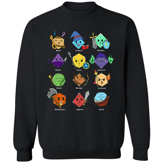 Classic Unisex Sweatshirt - LTE383A8 - Black - 1