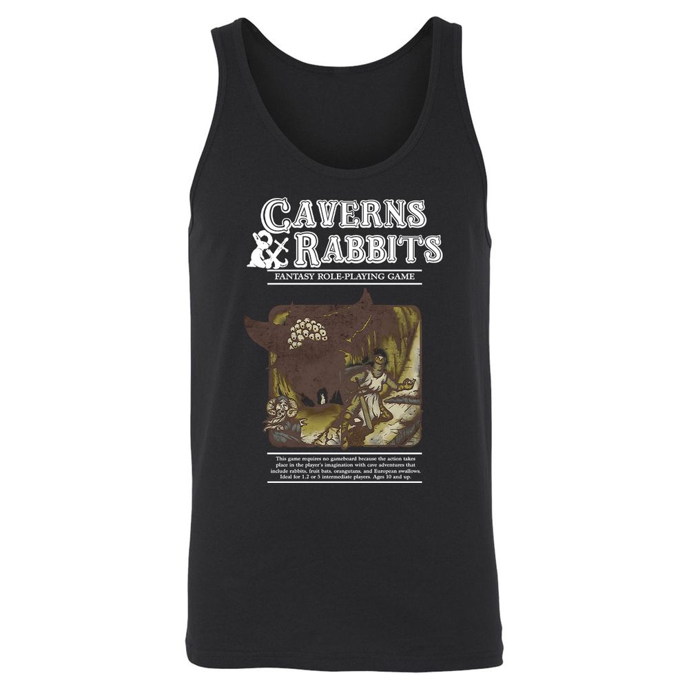 Unisex Jersey Tank - 2GEN69MX - Black - 1