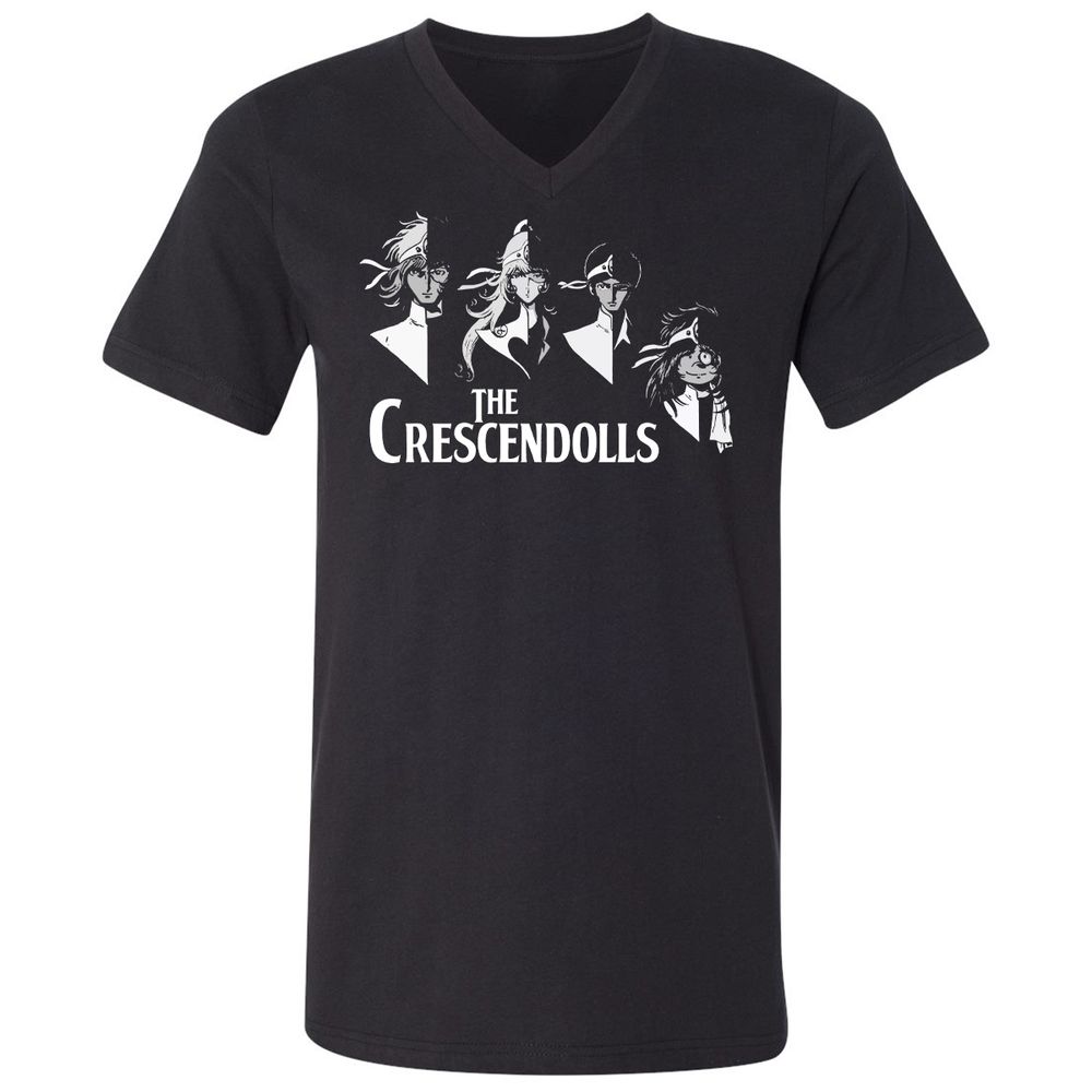 Unisex V-Neck T-Shirt - RJ53Z19D - Black - 1