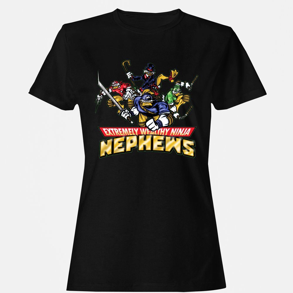 Women's T-Shirt - B26QL3PF - Black - 1