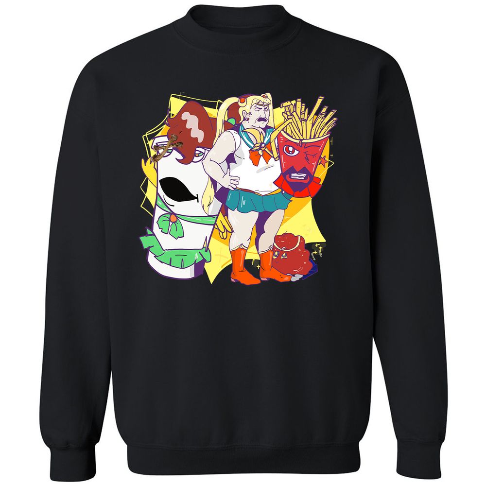 Classic Unisex Sweatshirt - LZWE2VWL - Black - 1