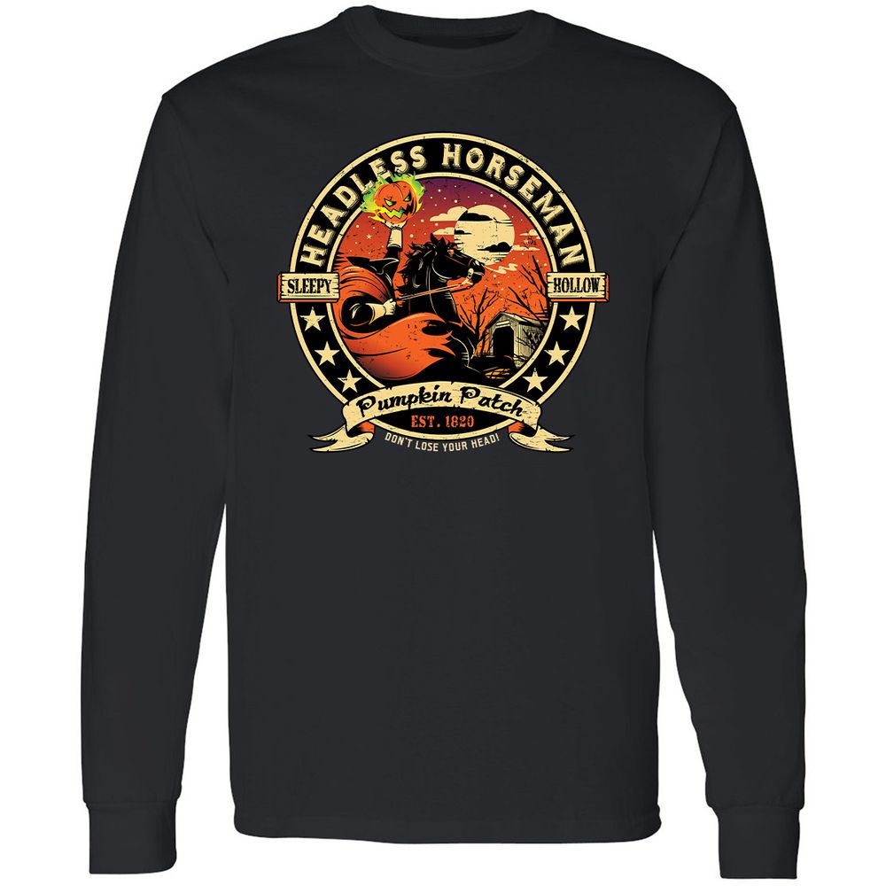 Long Sleeve T-Shirt - ZCGWVLB6 - Black - 1
