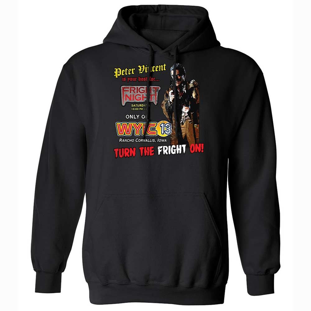 Peter Vincent Fright horror night cult - Black - 1