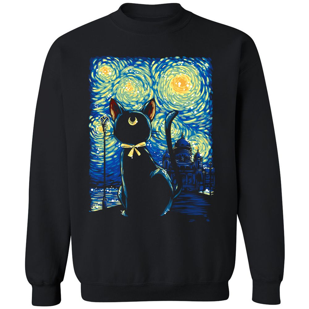 Classic Unisex Sweatshirt - QLCSJSCM - Black - 1