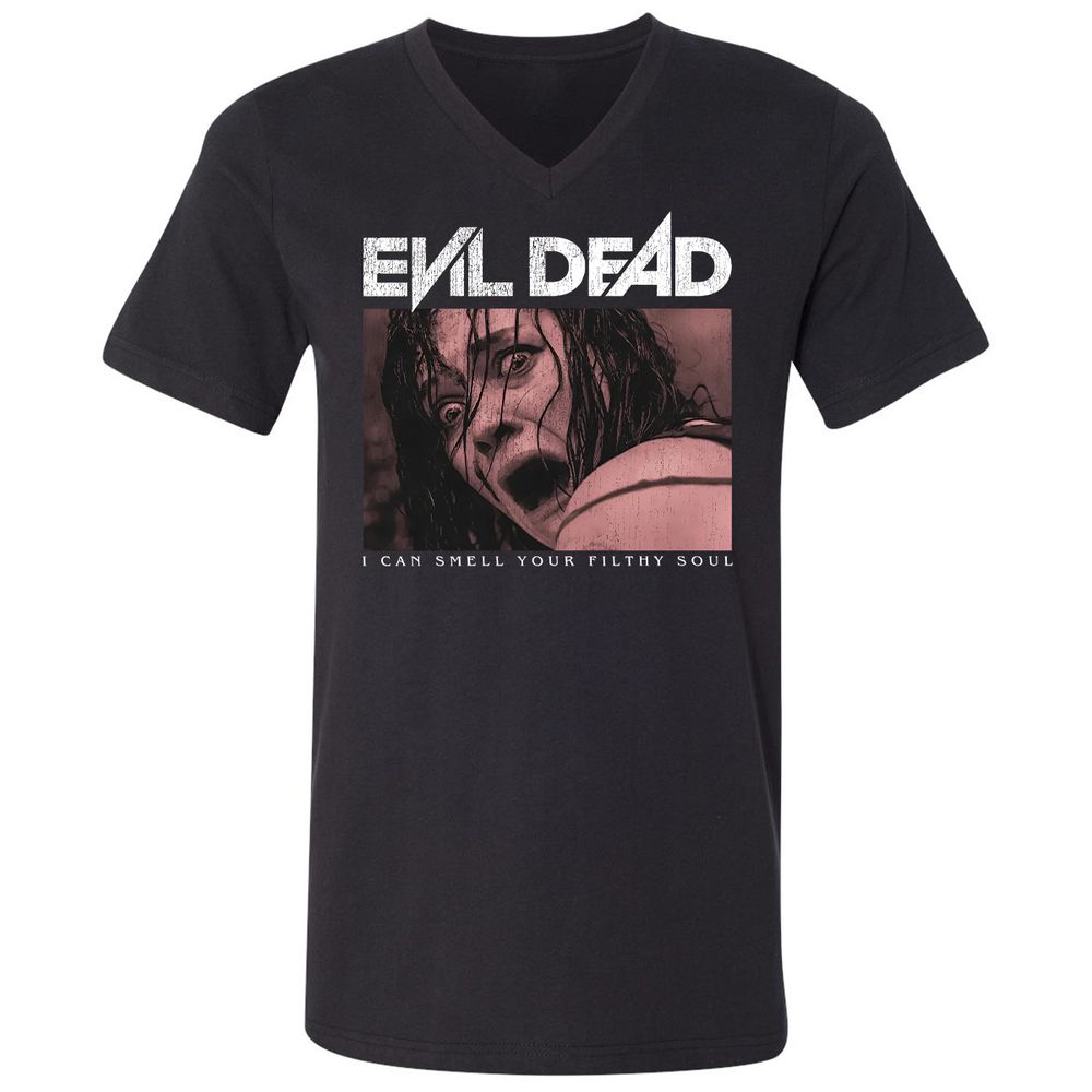 Unisex V-Neck T-Shirt - Black - Black - 1