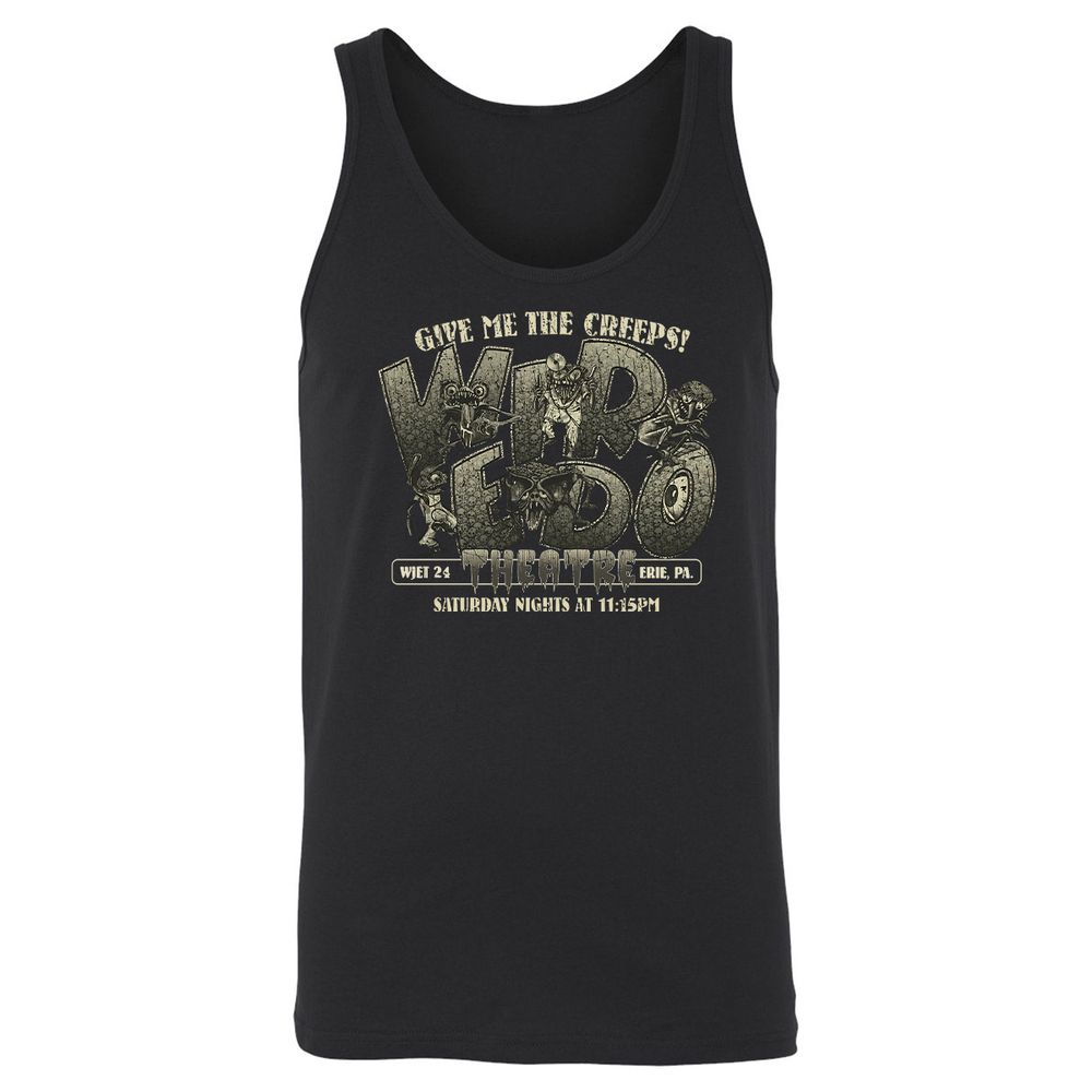 Unisex Jersey Tank - 2HJSSRMQ - Black - 1