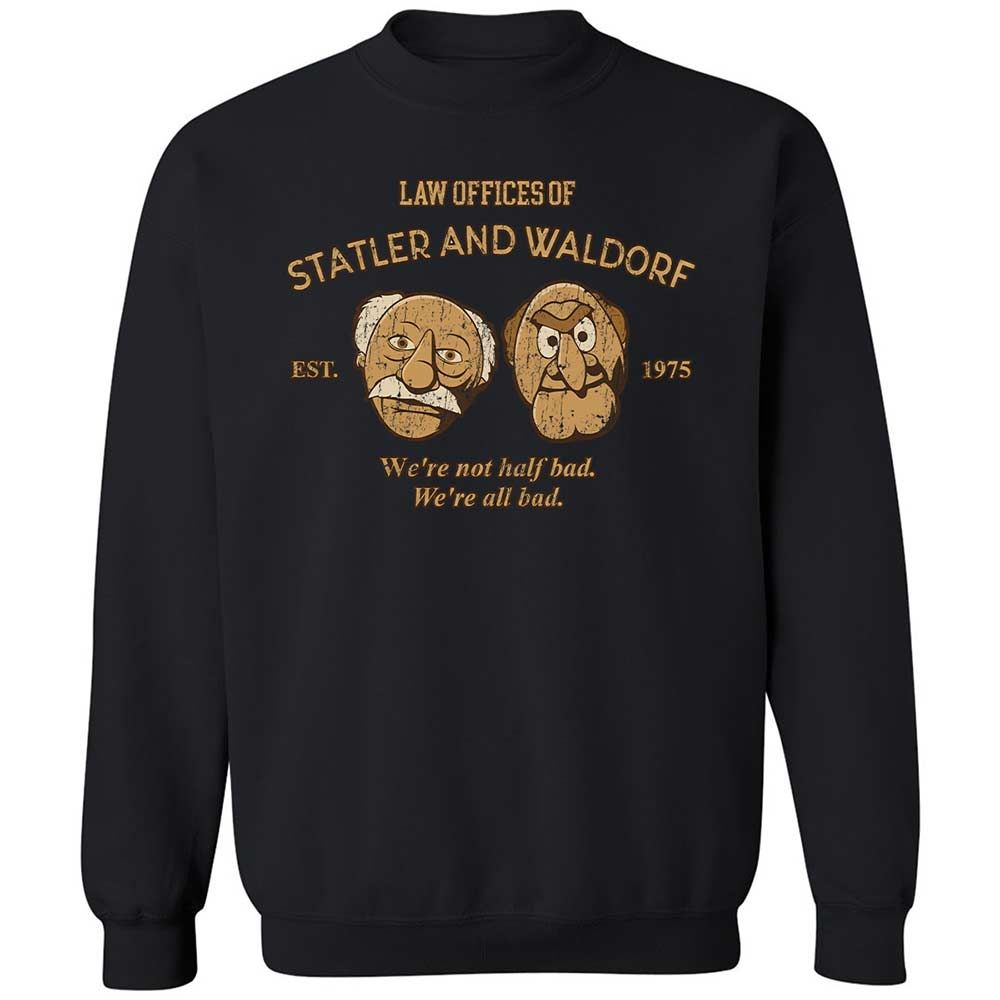 Classic Unisex Sweatshirt - CR2PQKPU - Black - 1