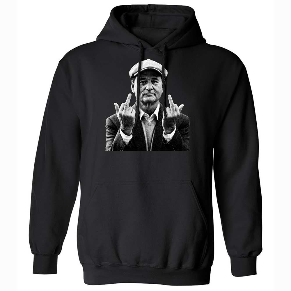 Bill Murray Middle Finger - Black - 1