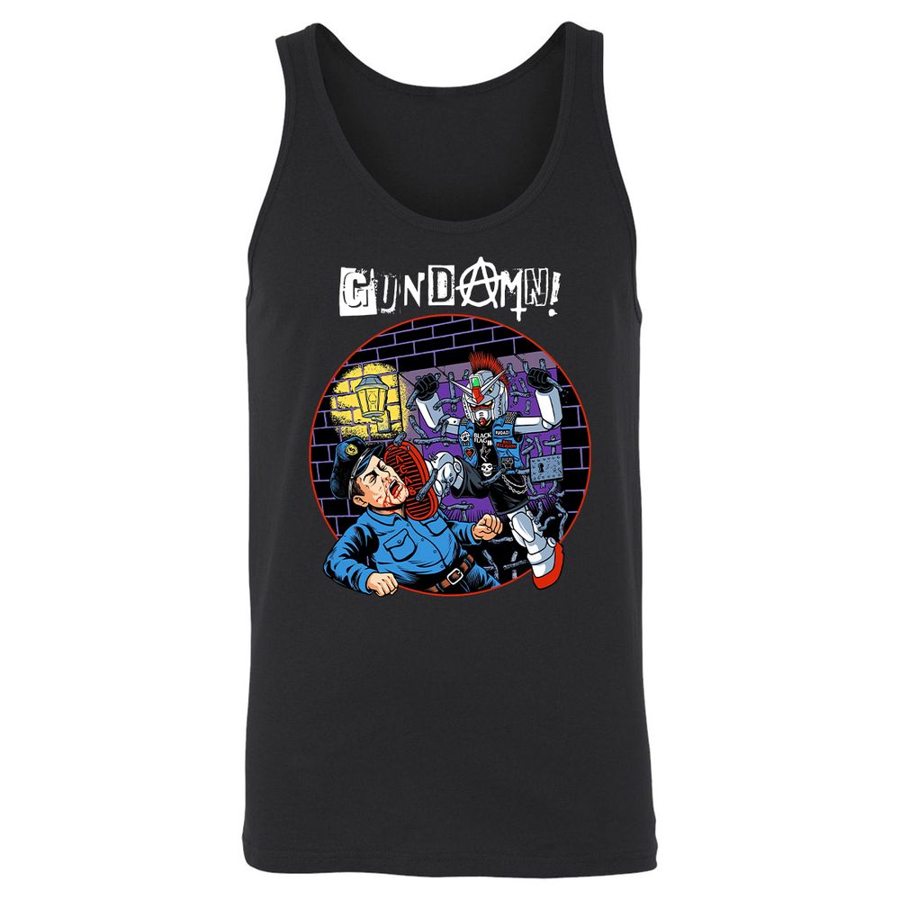 Unisex Jersey Tank - TD6WAHDD - Black - 1