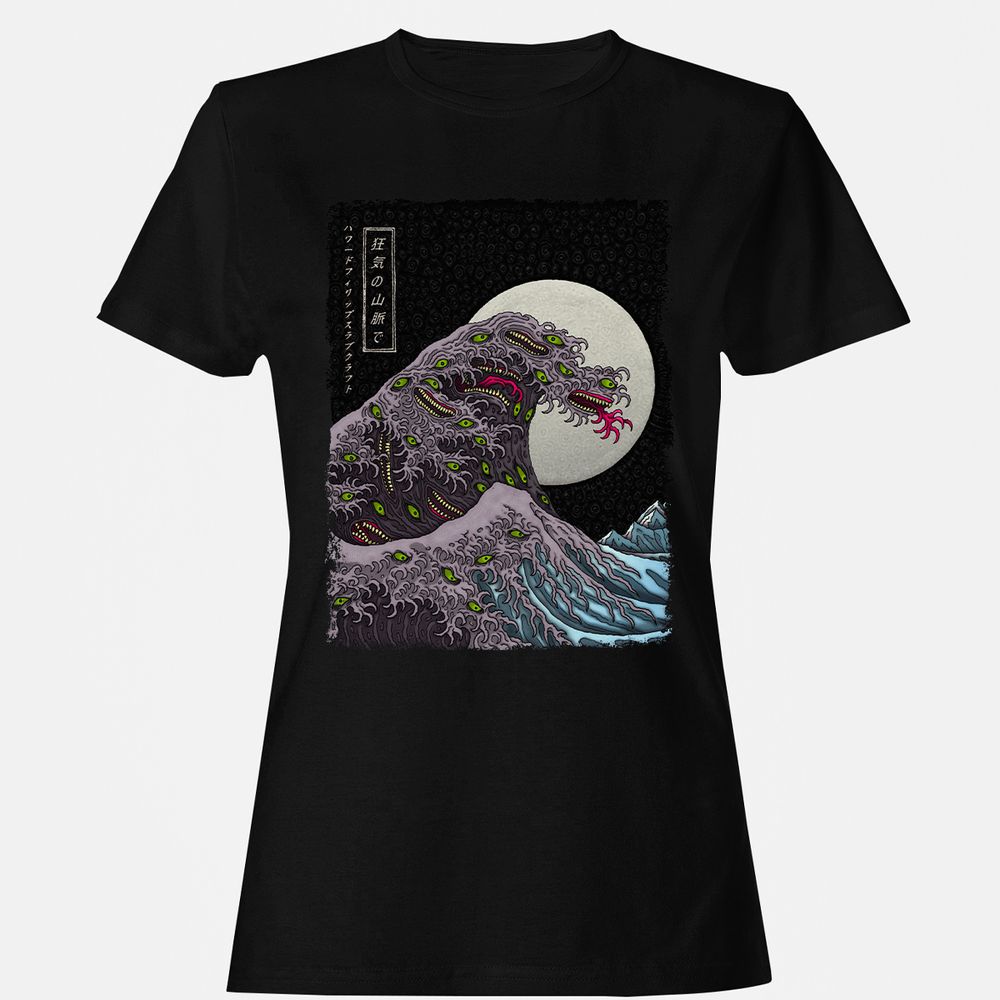 Women's T-Shirt - 4XJ9M66N - Black - 1