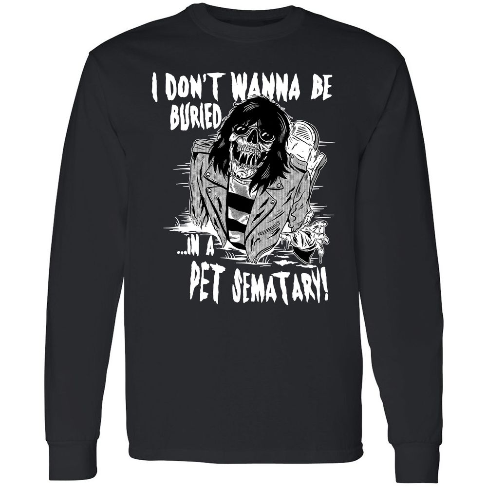 Long Sleeve T-Shirt - XJ6X8D3Z - Black - 1