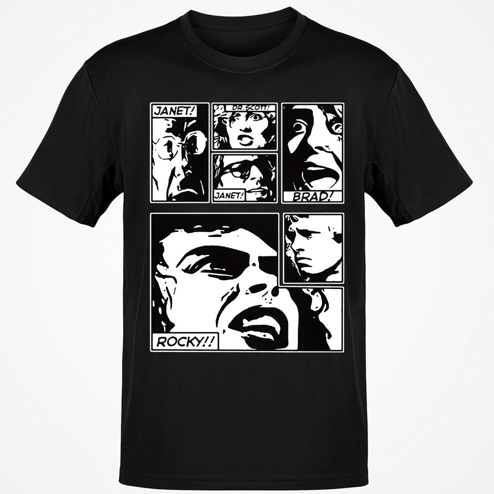 Classic Unisex T-Shirt - QRFZBKHC - Black - 1